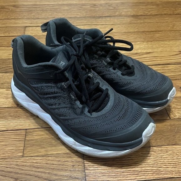 Hoka Shoes - Hoka One One Womens Running Shoes Gray Sneakers Size 9D